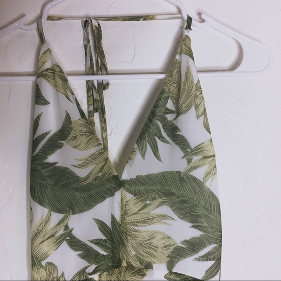 NWT BOHO Palm romper - Picture 6 of 6
